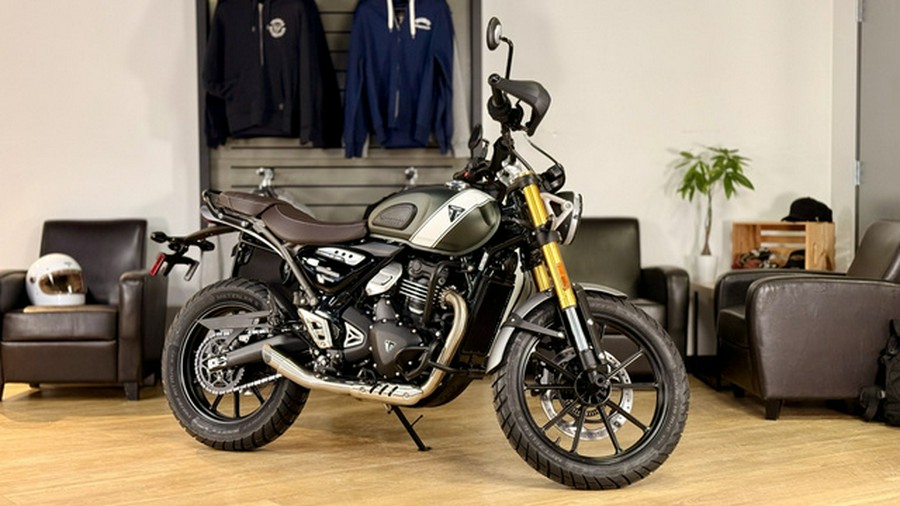 2025 Triumph Scrambler 400 X - Urban Edition