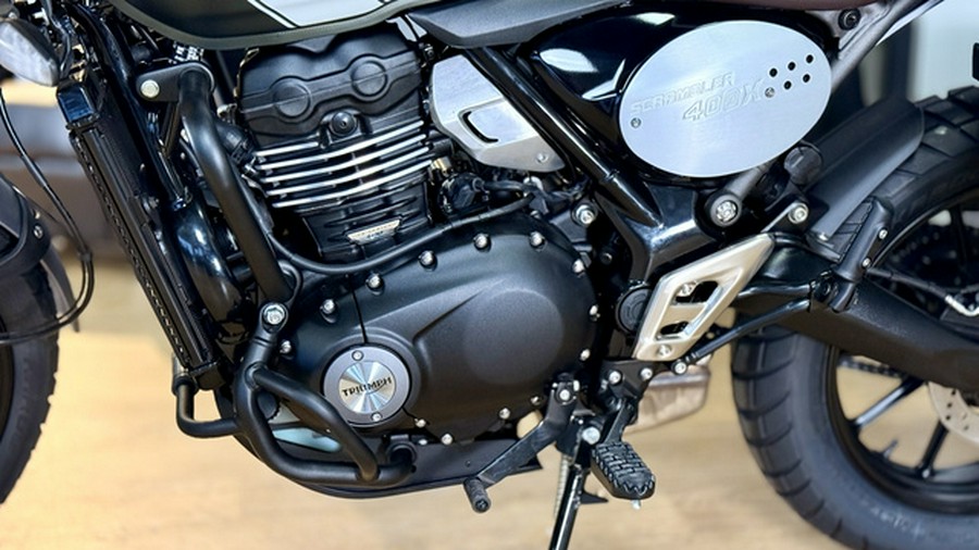 2025 Triumph Scrambler 400 X - Urban Edition