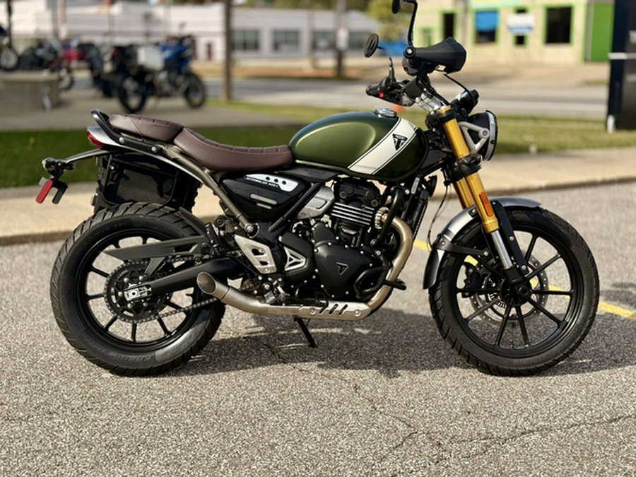 2025 Triumph Scrambler 400 X - Urban Edition