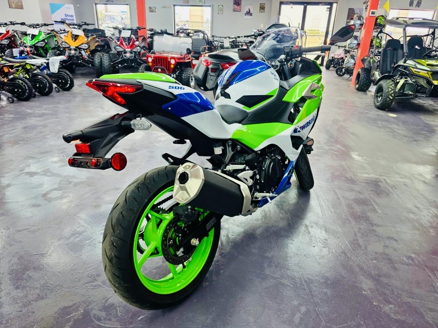 2024 Kawasaki Ninja 500 SE 40th Anniversary Edition ABS