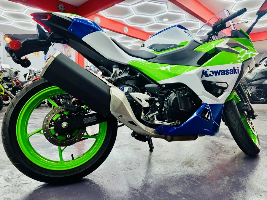 2024 Kawasaki Ninja 500 SE 40th Anniversary Edition ABS