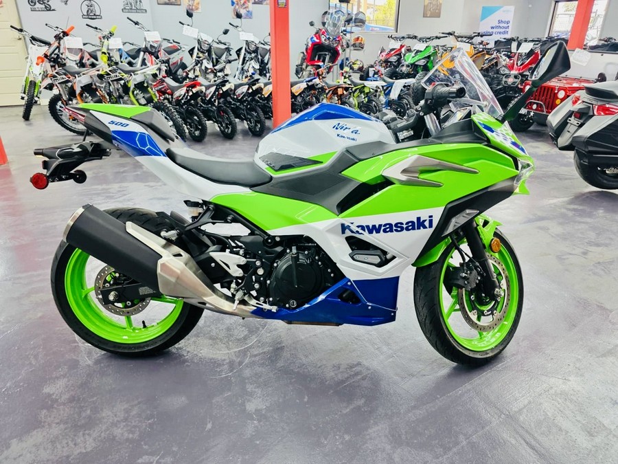 2024 Kawasaki Ninja 500 SE 40th Anniversary Edition ABS