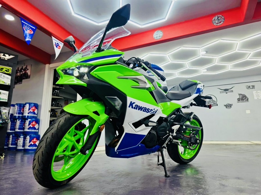 2024 Kawasaki Ninja 500 SE 40th Anniversary Edition ABS