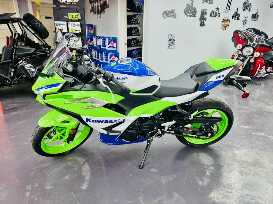 2024 Kawasaki Ninja 500 SE 40th Anniversary Edition ABS