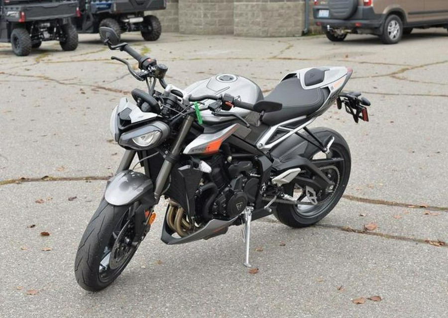 2025 Triumph Street Triple 765 RS Silver Ice