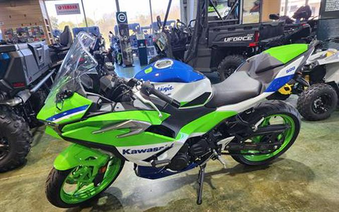 2024 Kawasaki Ninja 500 SE 40th Anniversary Edition ABS