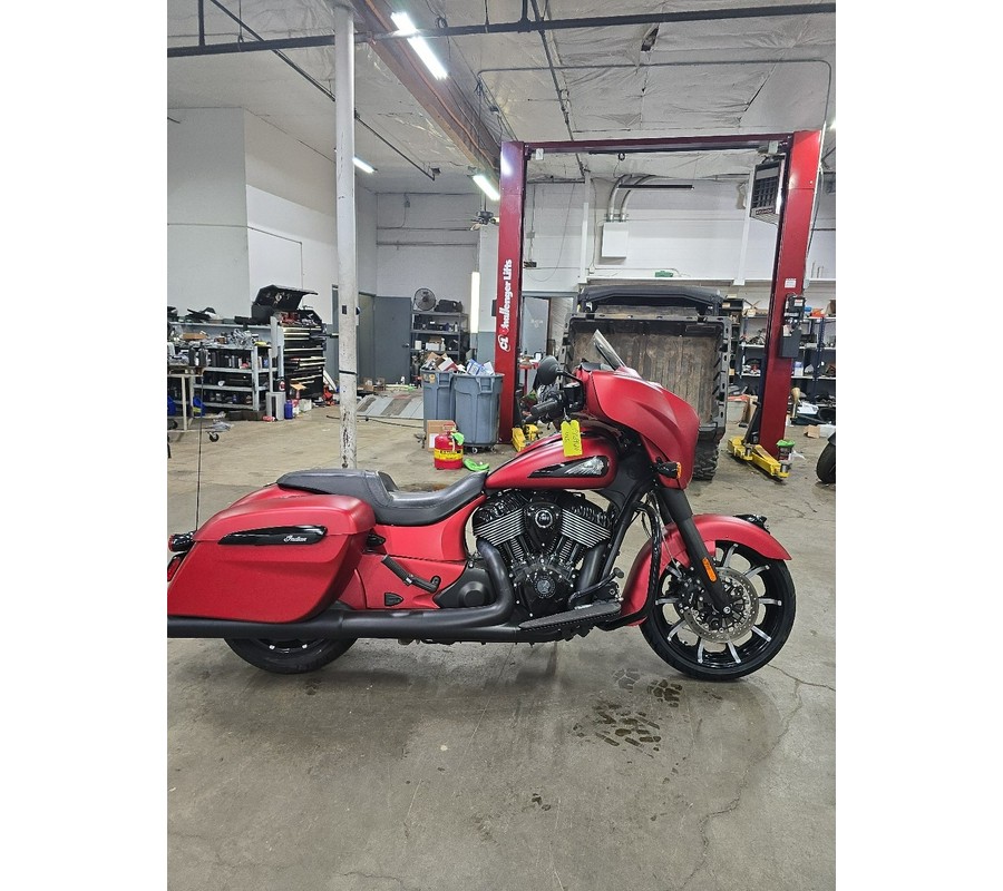 2023 Indian Motorcycle CHIEFTAIN DARK HORSE, RUBY SMOKE , 49ST Dark Horse®