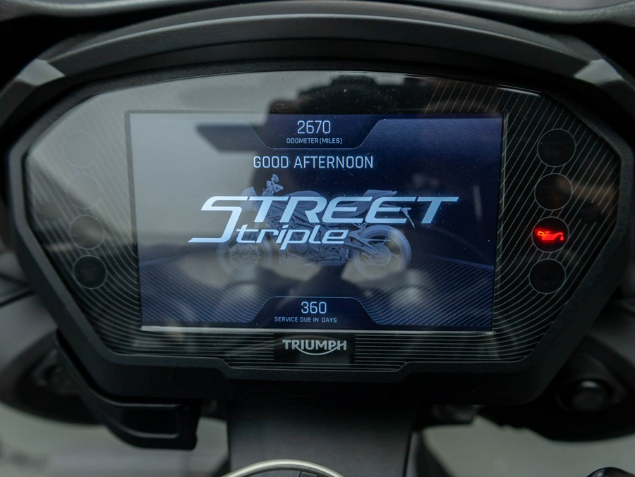 2022 TRIUMPH STREET TRIPLE 765 RS W/ABS