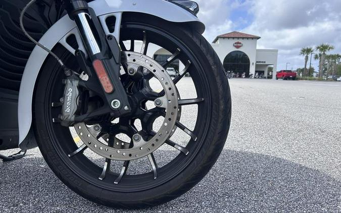 2024 Indian Motorcycle® Pursuit® Dark Horse® w/PowerBand Audio Pkg Icon Ghost White Metallic Smoke