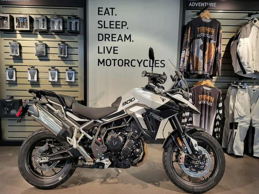 2024 Triumph Tiger 900 GT Pro Snowdonia White / Sapphire Black GT Pro