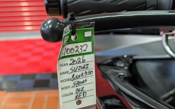 2026 Suzuki GSX-R750