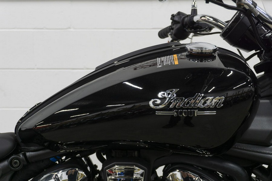 2025 Indian Motorcycle® Super Scout® Black Metallic