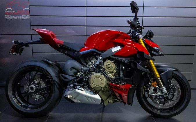 2023 Ducati Streetfighter V4 S Ducati Red