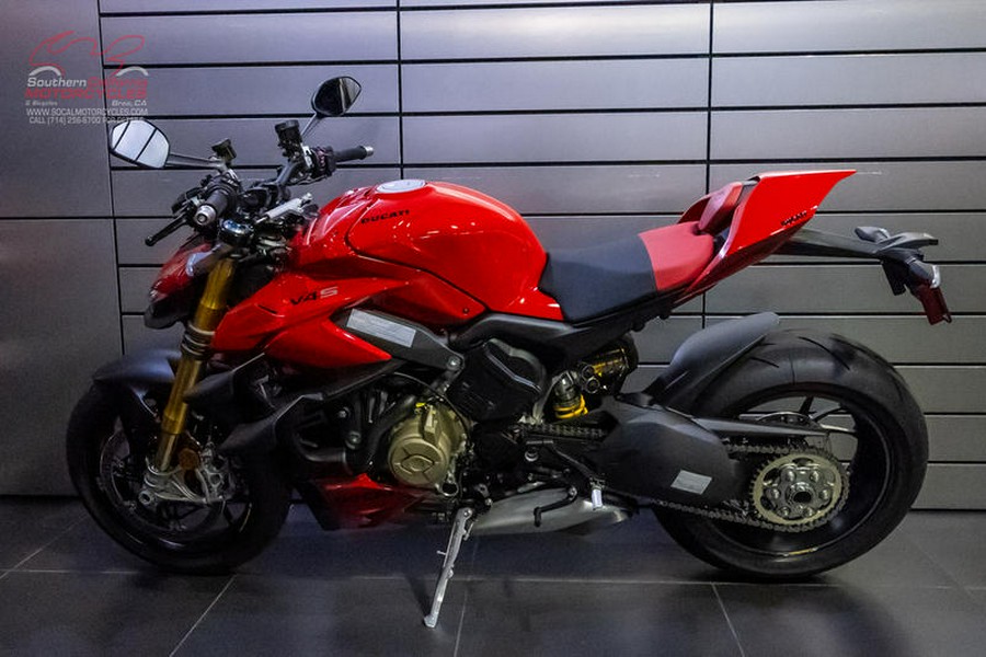 2023 Ducati Streetfighter V4 S Ducati Red