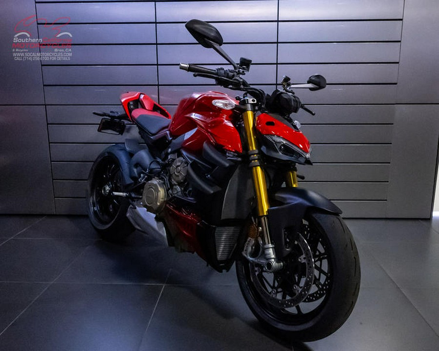 2023 Ducati Streetfighter V4 S Ducati Red