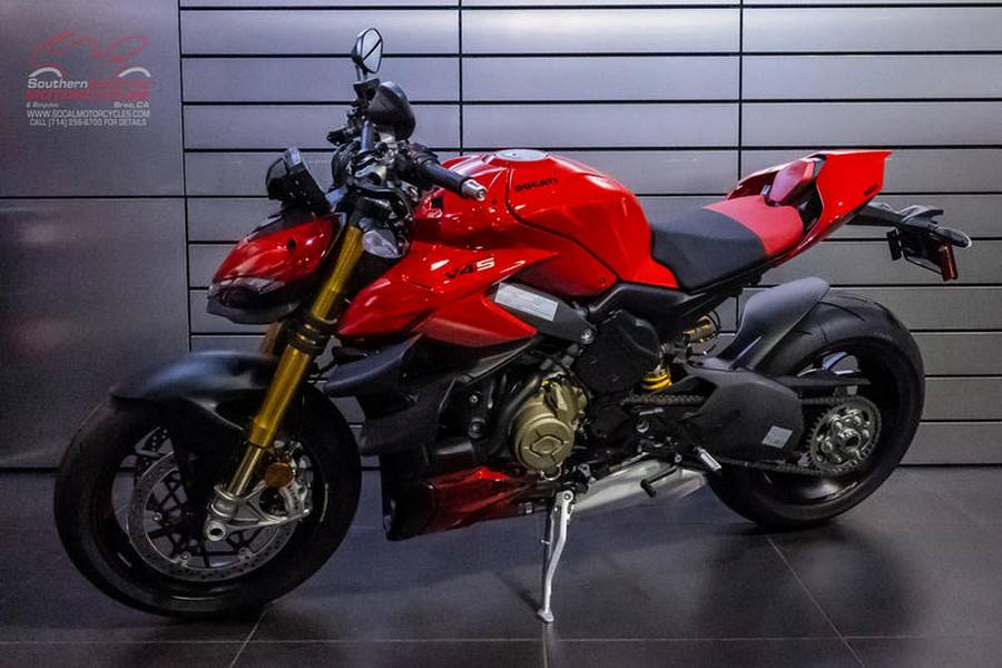 2023 Ducati Streetfighter V4 S Ducati Red