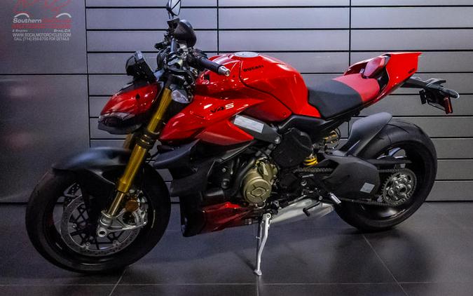 2023 Ducati Streetfighter V4 S Ducati Red