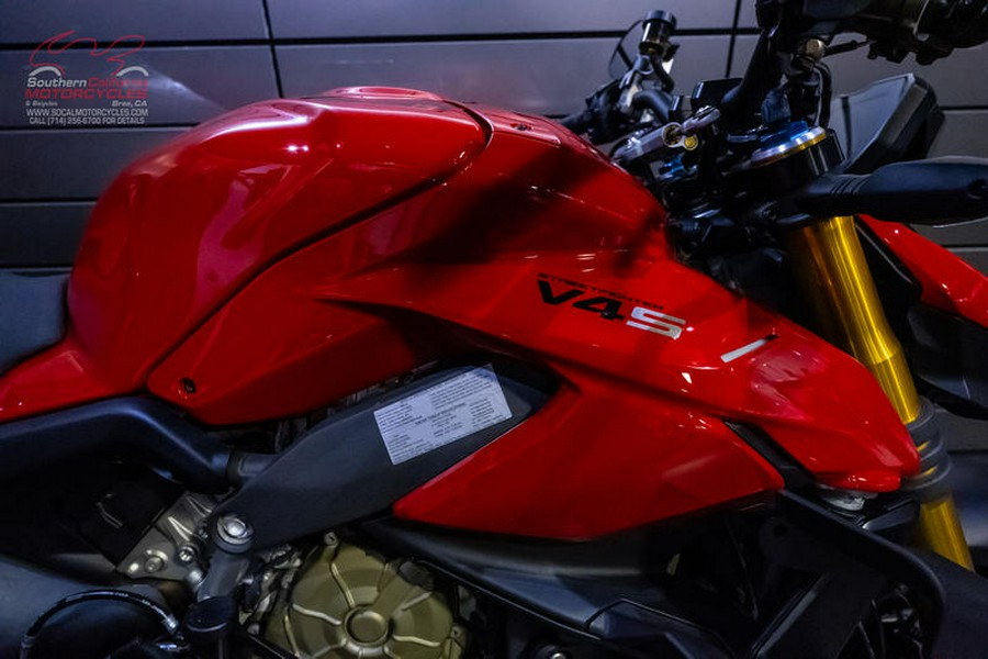 2023 Ducati Streetfighter V4 S Ducati Red