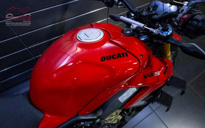 2023 Ducati Streetfighter V4 S Ducati Red