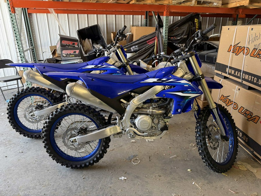 2026 Yamaha YZ 450F Team Yamaha Blue