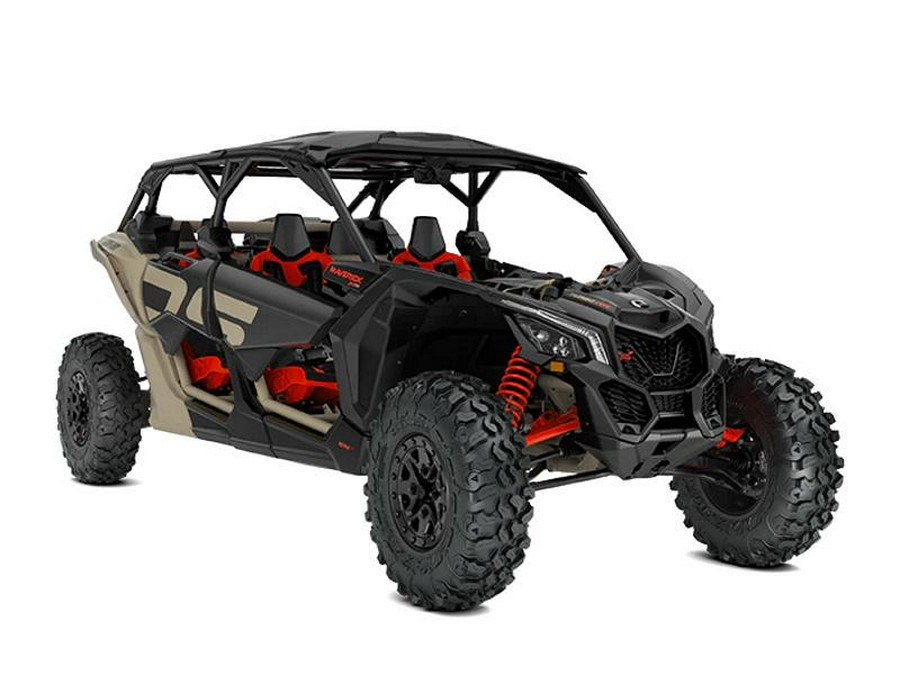 2023 Can-Am® Maverick X3 MAX X ds Turbo RR Desert Tan / Carbon Black / Magma Red