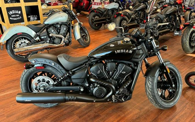 2025 Indian Motorcycle® Scout® Sixty Bobber Black Metallic
