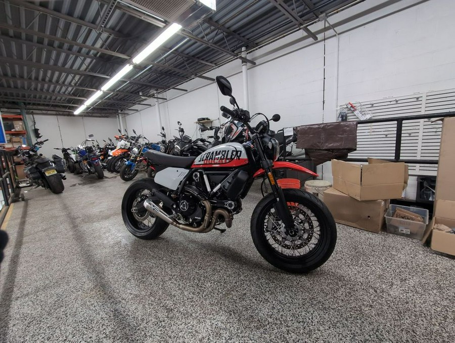 2022 Ducati Scrambler Urban Motard Star White Silk and Ducati GP ’19 Red