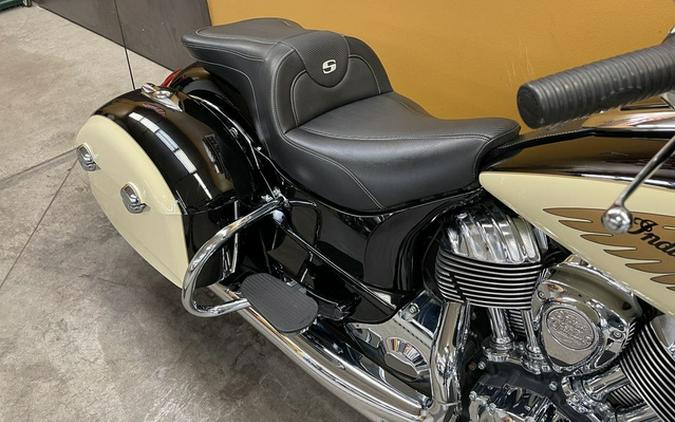 2019 Indian Chieftain Classic Thunder Black Ivory Cream