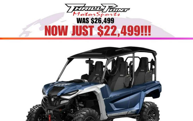 2026 Yamaha Wolverine Rmax4 1000 Compact Limited