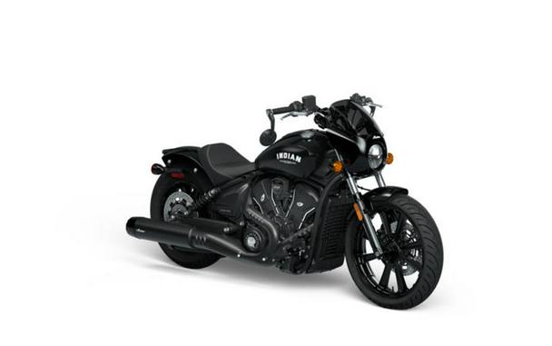 2025 Indian Motorcycle® Sport Scout® Limited +Tech Black Metallic
