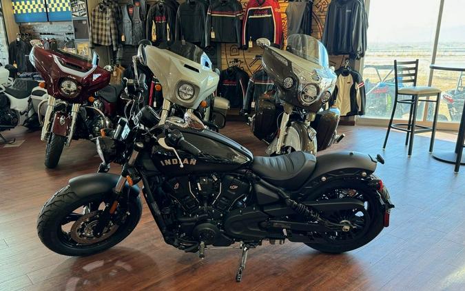 2025 Indian Motorcycle® Scout® Sixty Bobber Black Metallic