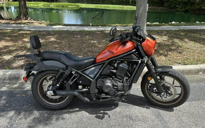 2025 Honda Rebel® 1100 DCT SE Flare Orange Metallic