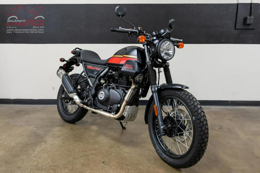 2023 Royal Enfield Scram 411 Blazing Black