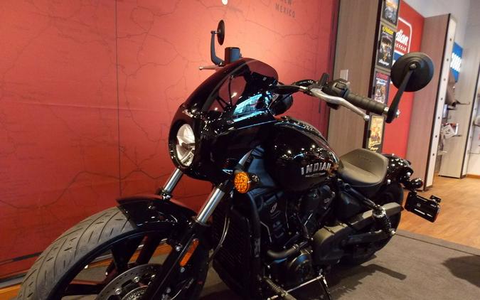 2025 Indian Motorcycle® Sport Scout® Limited +Tech Black Metallic