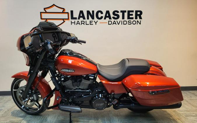 2024 Harley-Davidson® Street Glide® Whiskey Fire - Black Finish FLHX