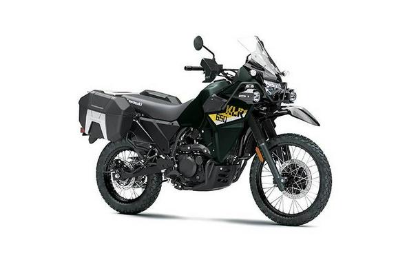 2026 Kawasaki KLR 650 Adventure ABS Metallic Matte Dark Green