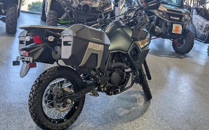 2026 Kawasaki KLR 650 Adventure ABS Metallic Matte Dark Green