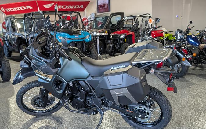 2026 Kawasaki KLR 650 Adventure ABS Metallic Matte Dark Green