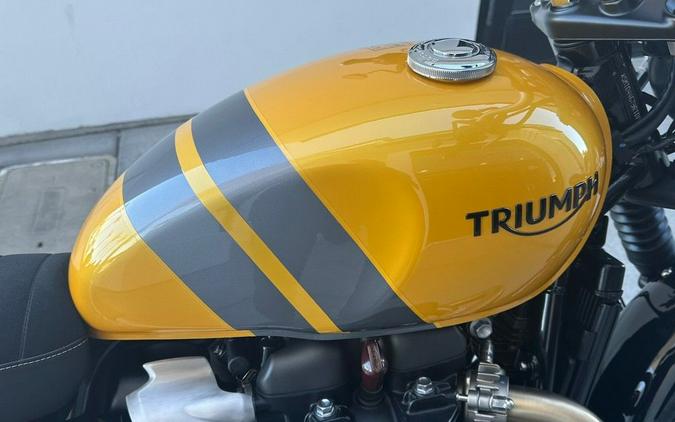 2024 Triumph Scrambler 900 Cosmic Yellow/Graphite