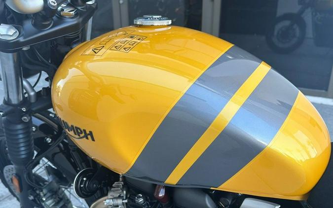 2024 Triumph Scrambler 900 Cosmic Yellow/Graphite