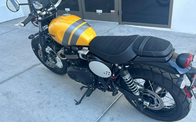 2024 Triumph Scrambler 900 Cosmic Yellow/Graphite