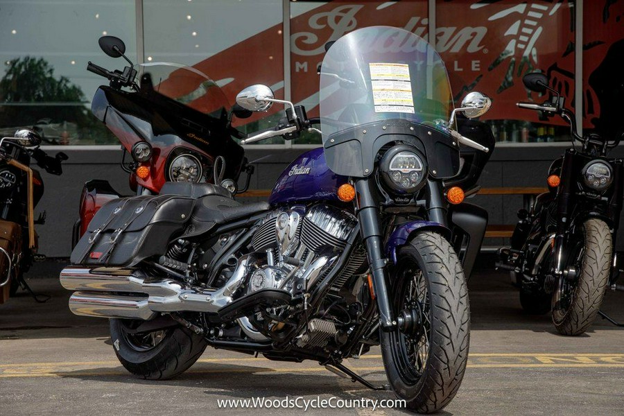 2024 Indian Motorcycle® Super Chief Limited ABS Spirit Blue Metallic