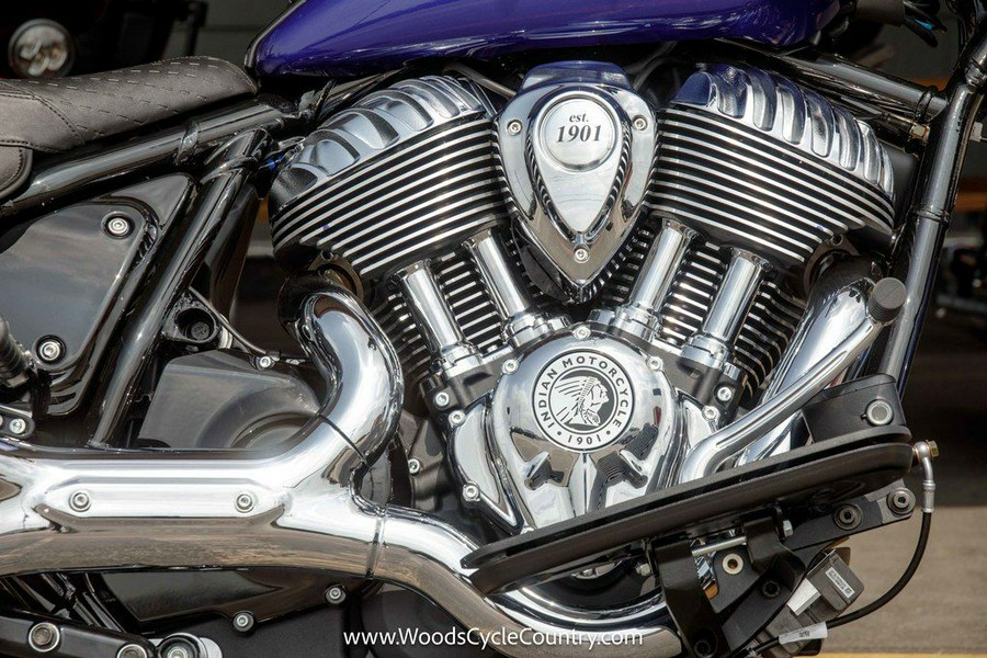 2024 Indian Motorcycle® Super Chief Limited ABS Spirit Blue Metallic