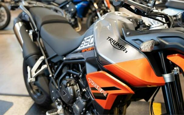 2023 Triumph Tiger 850 Sport Graphite/Baja Orange