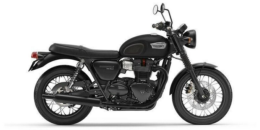 Used 2018 Triumph BONNEVILLE T-100 BLACK