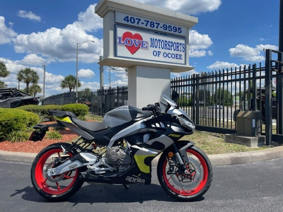 2026 Aprilia® RS 457 Base ARSENIC YELLOW