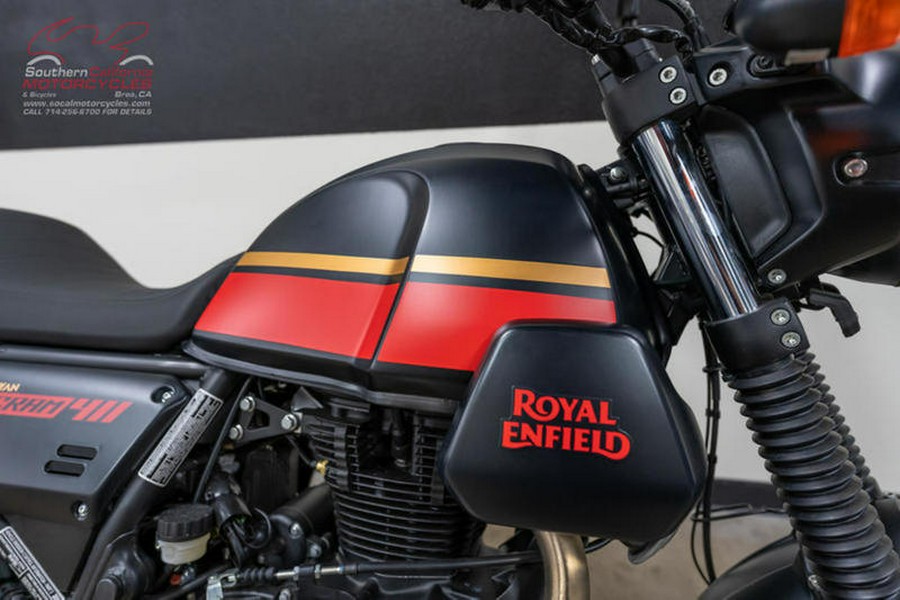 2023 Royal Enfield Scram 411 Blazing Black