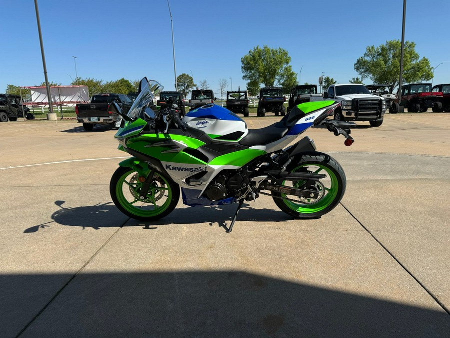 2024 Kawasaki Ninja 500 SE 40th Anniversary Edition ABS