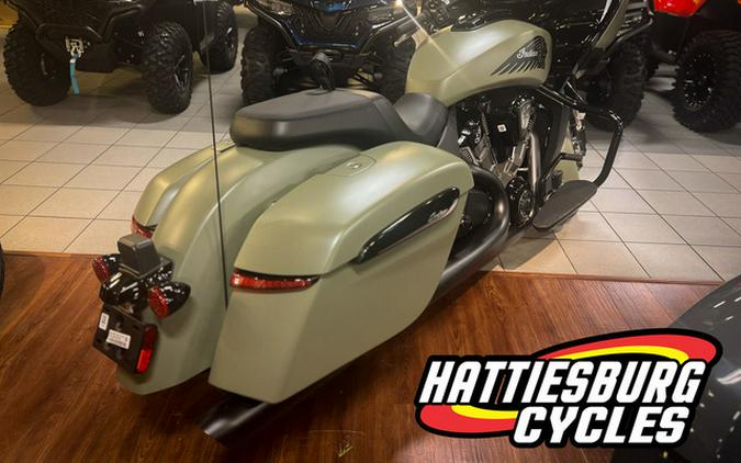 2025 Indian Challenger Dark Horse 112 Moss Green Smoke