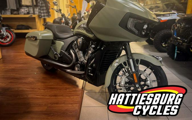 2025 Indian Challenger Dark Horse 112 Moss Green Smoke